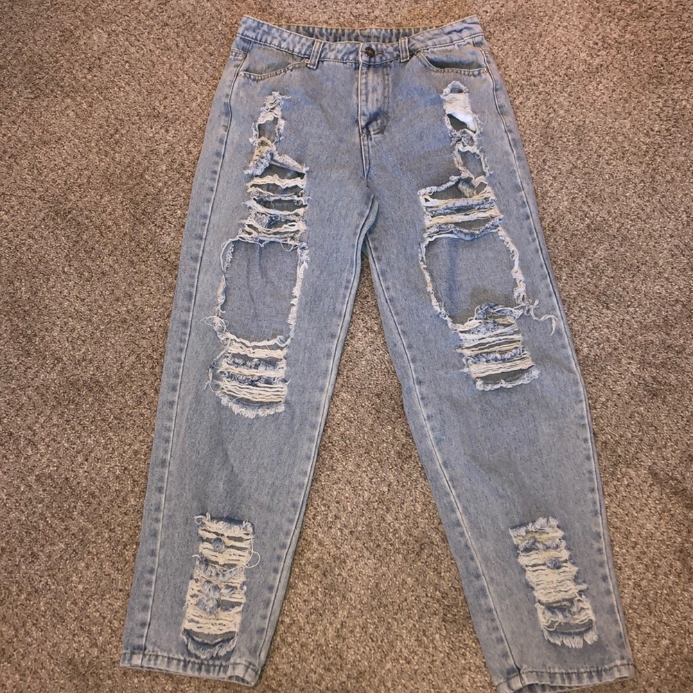 shein women’s ripped jeans